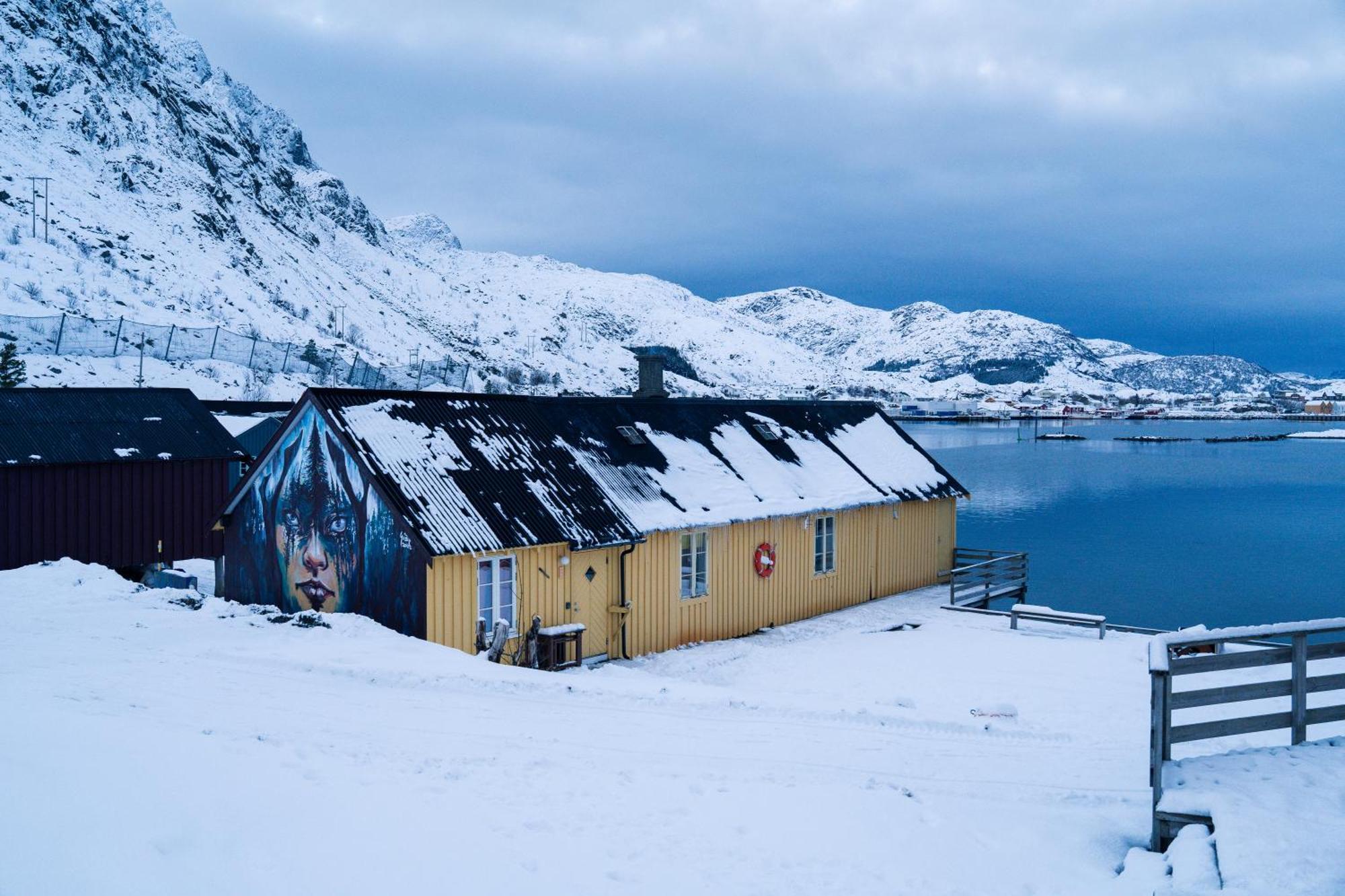 Kraemmervika Rorbuer - Rustic Cabins In Lofoten Ballstad Exterior photo