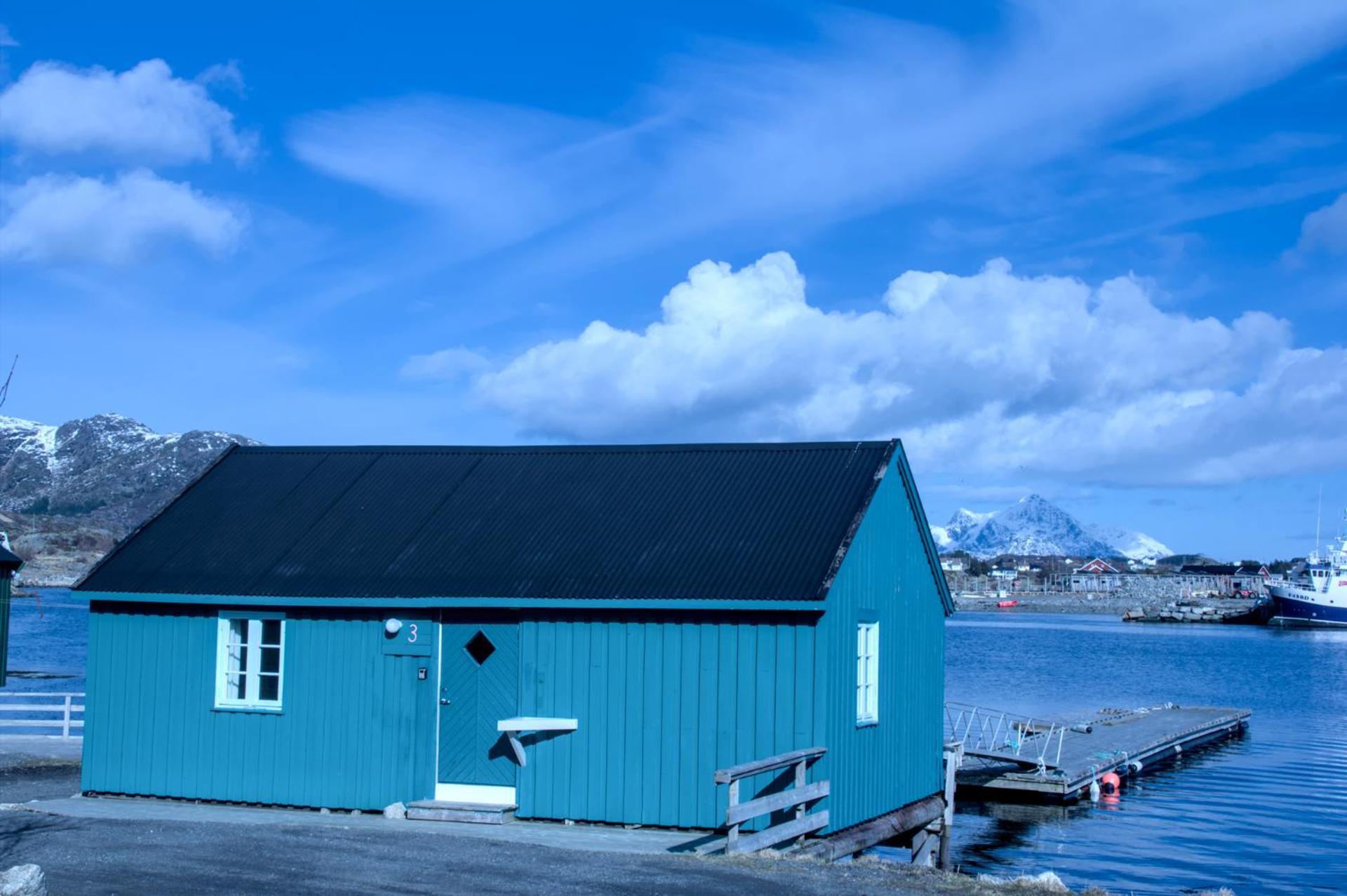 Kraemmervika Rorbuer - Rustic Cabins In Lofoten Ballstad Exterior photo